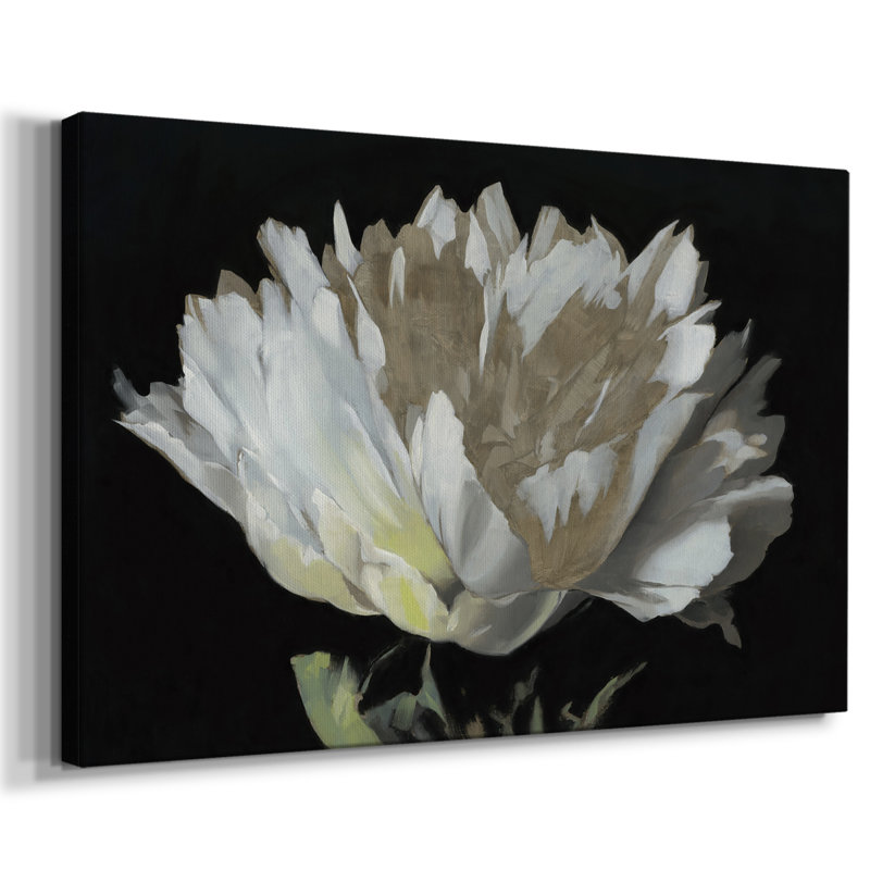 WHITE PEONY - Cavas enveloppés de galerie, 32 x 48