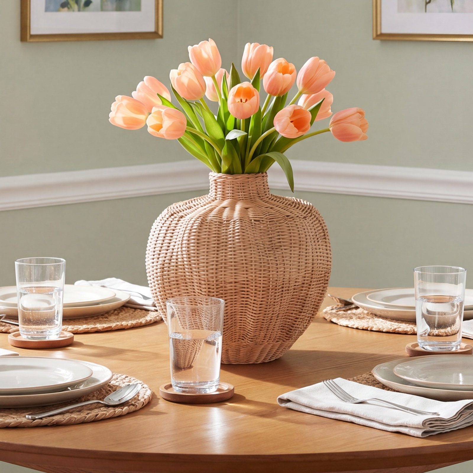 Francis Table Vase, 13.25" H x 12.75" W x 12.75" D