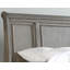 Grand lit de rangement gris antique