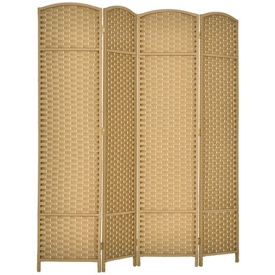 Sipriano Solid Wood Privacy Screen Room Divider