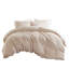 Ensemble de couette pour grand lit 3 pièces terre cuite