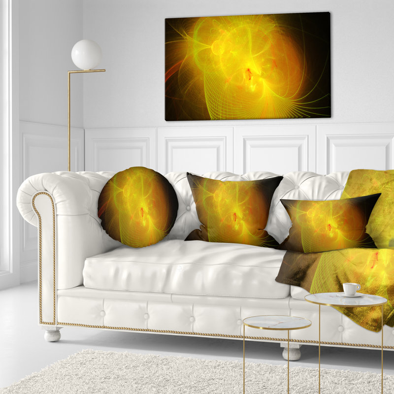 Coussin lombaire à espace nebula floral