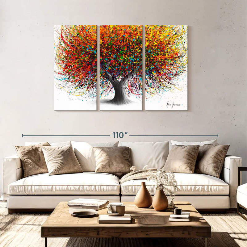 Harnek, arbre de la fête, H 48 po x l 74 po