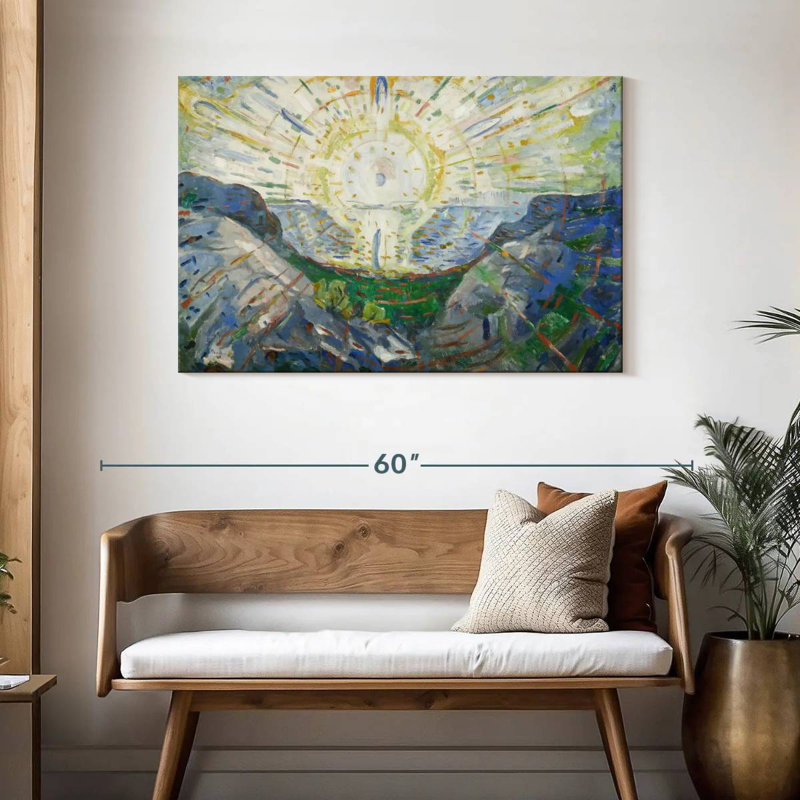 Avery le soleil 1912, H 30 po x l 45 po