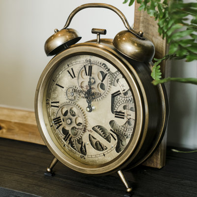 Gears Tabletop Clock