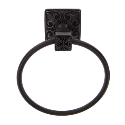 Fleur de Lis Towel Ring