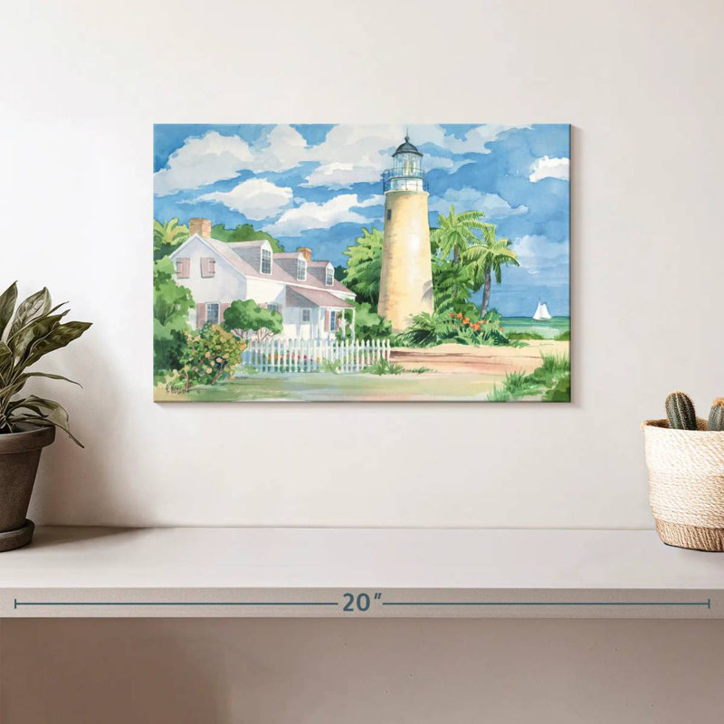 Aletra, phare historique de Key West, H 8 po x l 12 po