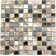 1" x 1" Metal Grid Mosaic Tile