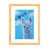 Toile avec cadre en bois beige n'est pas disponible