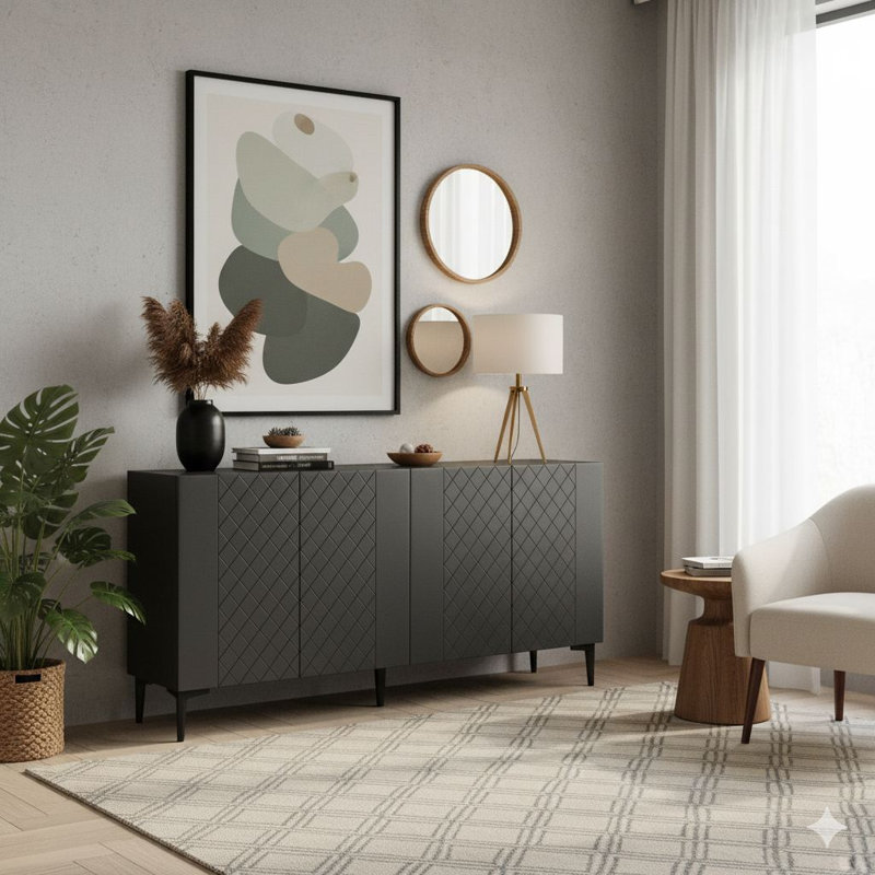 Console, Gris anthracite