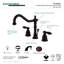 Robinet de salle de bain espacé Kingston-29272094