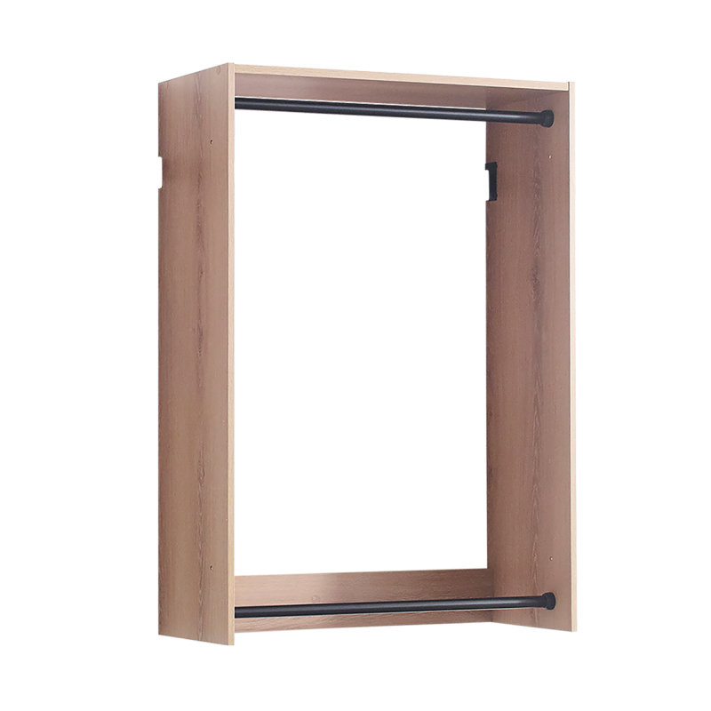 Système de placard en bois Devi, Bois de chêne