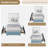 Twin LED Velvet Bed Frame with Storage Drawer & Adjustable Headboard, Pink-129063554-129382326