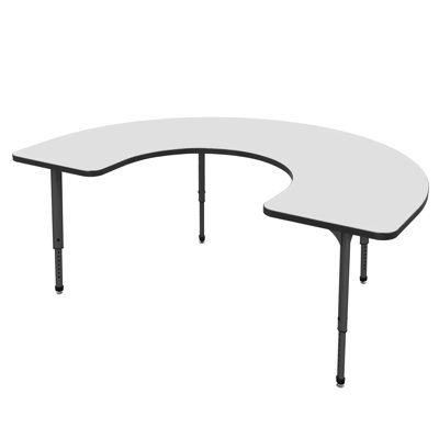 Marco Apex Series Adjustable Height Horseshoe Activity Table