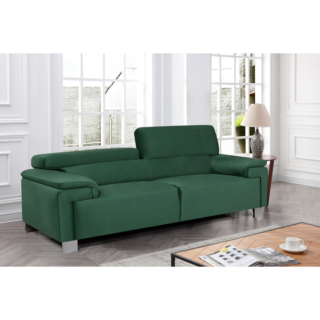 3-Sitzer Sofa Brana aus Samt