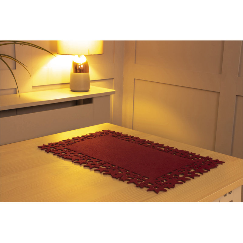 Spencerport Placemat, Maroon