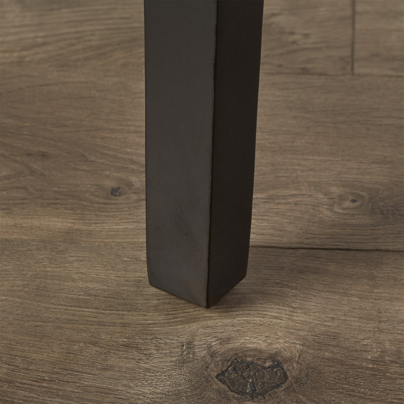 Tabouret de bar et de comptoir Altovise, Brun foncé, Tabouret de comptoir (siège d'une hauteur de 24,2