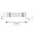 Dimmable LED Bath Bar