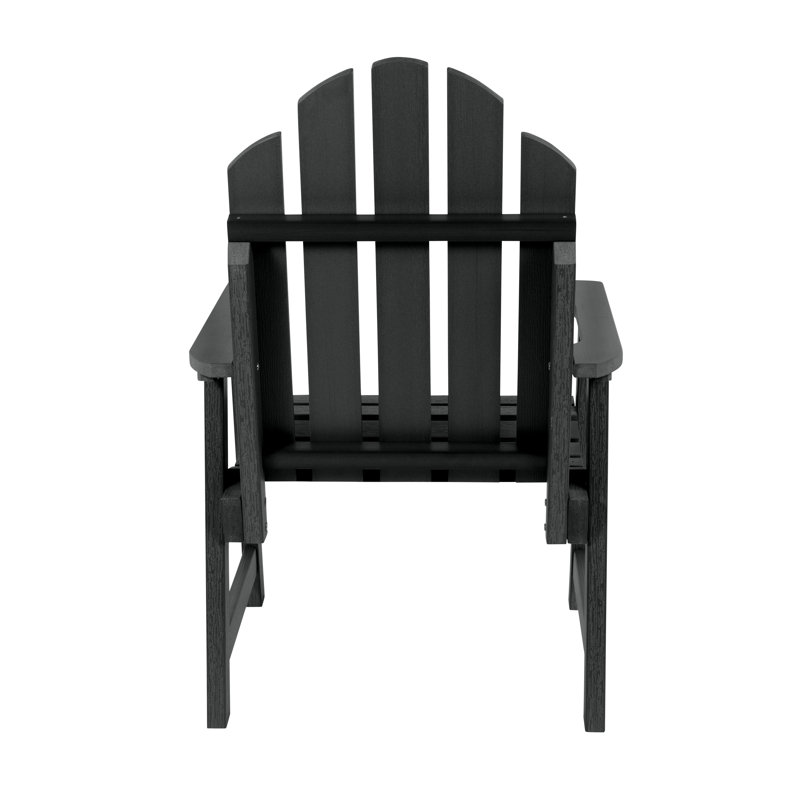 Rialto Outdoor Adirondack Chair, Black