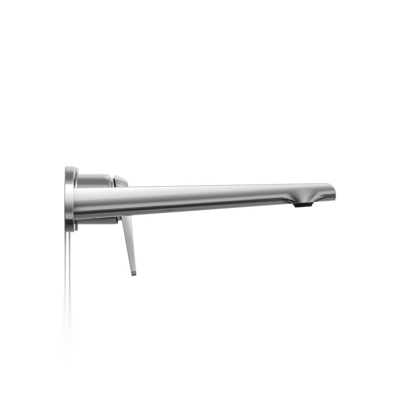 Avid Single-Handle Wall-Mount Bathroom Sink Faucet, Polished Chrome