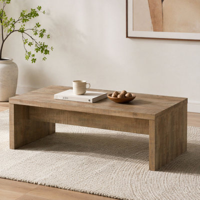 Brianna Mango Rectangular Engineered Wood Coffee Table