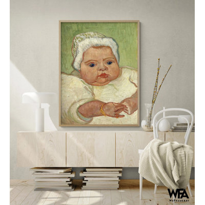 Marcelle Roulin par Vincent Van Gogh, impression de petit portrait de bébé, portrait de Van Gogh, adorable art de bébé, impression de bébé Van Gogh, art mural mignon
