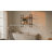 Willow Solid Wood & Metal 2-Tier Wall Mounted Accent Shelf-1618163075