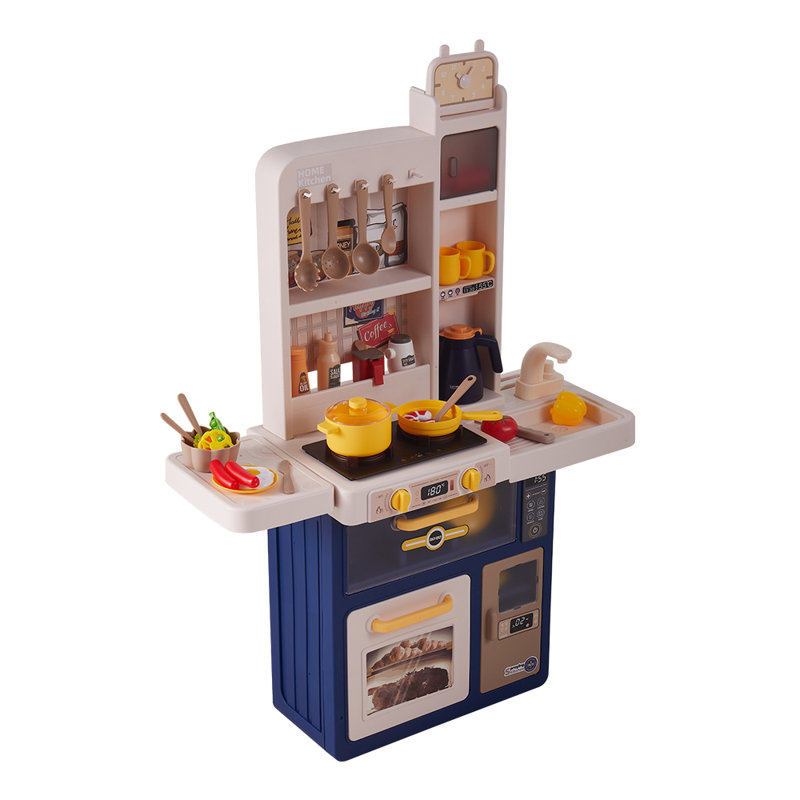 Toddler Kitchen Set, Blue 