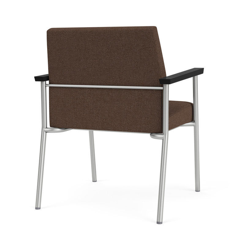 Lesro Chaise d'invité Mystic, Argent, Archetype café