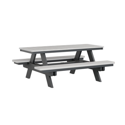 Table de pique-nique rectangulaire Berlin Gardens Ada