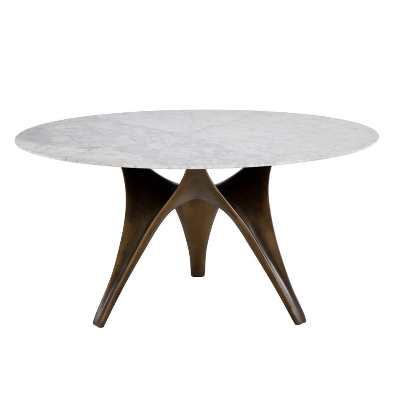 Round Marble Dining Table