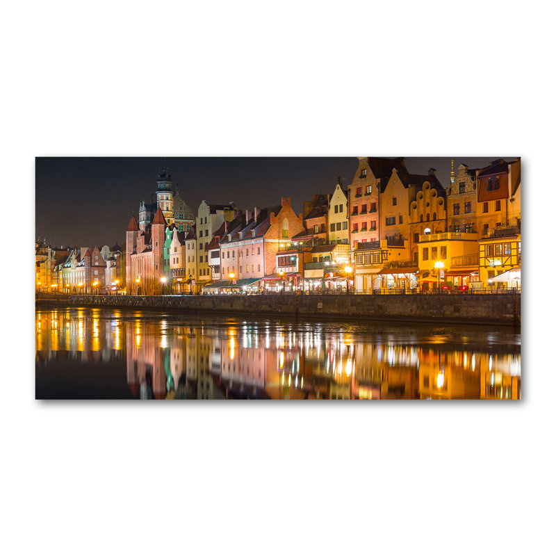 Allaynah Orange - Gdansk Poland - No Frame Print on Glass