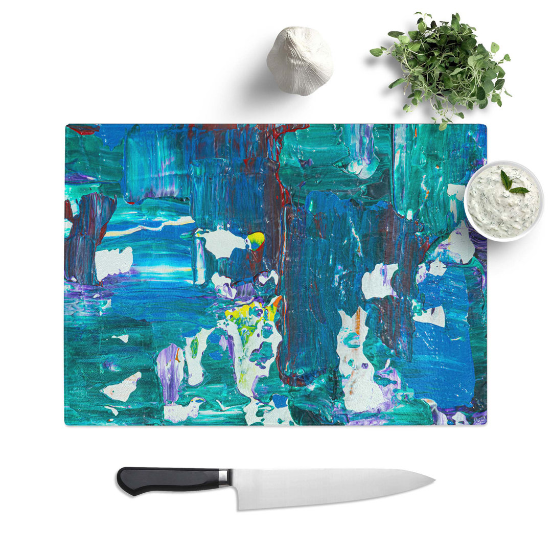 Tempered Glass Art Painting Vol.397 Chopping Board