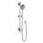 Refuge 10-in Rain Showerhead Combo Shower System with Adjustable Handshower Slide Bar and Pressure Balanced Mixing Valve-64356414-64356412