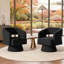 Fauteuil d'appoint pivotant en tonneau, fauteuil rembourré Teddy & Chenille avec base pivotante à 360 ° pleine perle, mobilier d'appoint moderne pour salon, chambre à coucher et meuble-lavabo-1103809875-1139114448