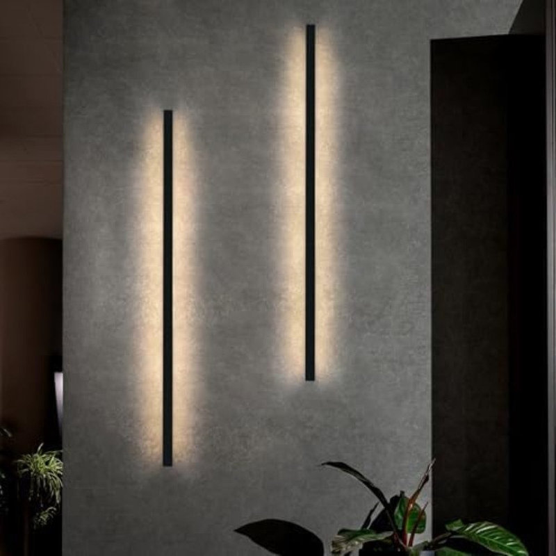 Danazia LED Flush Mounted Sconce, 100cm, 3000K
