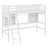 Loft Bed With Storage Shelves, Desk And Ladder-1936767150