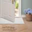 Austell Machine Woven Synthetic Area Rug in White-270629978
