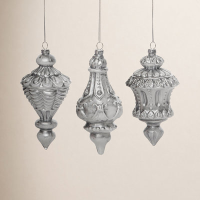 6.25'' Abstract Finial Ornament