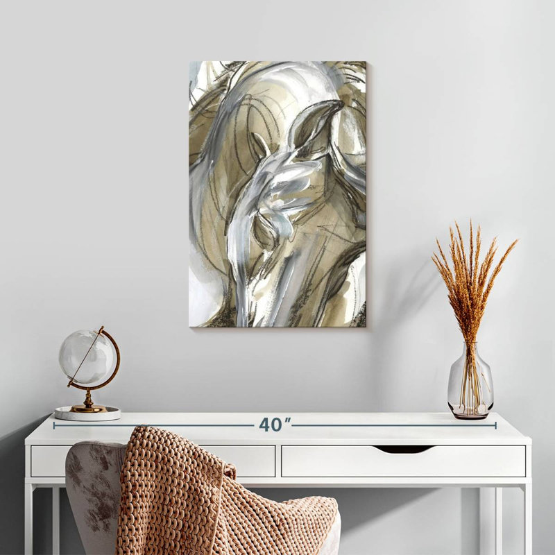 Avery Horse Abstraction I, H 24 po x l 16 po