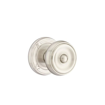 Ensemble de faux boutons Emtek avec ruban et roseau et bouton Waverly