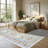 Floral Washable Area Rug Vintage Large Rugs for Living Room Soft Non-Slip Carpet Indoor Floor Stain Resistant Carpets for Bedroom Dining Room Farmhouse Nursery Home Office-734793272-732816750