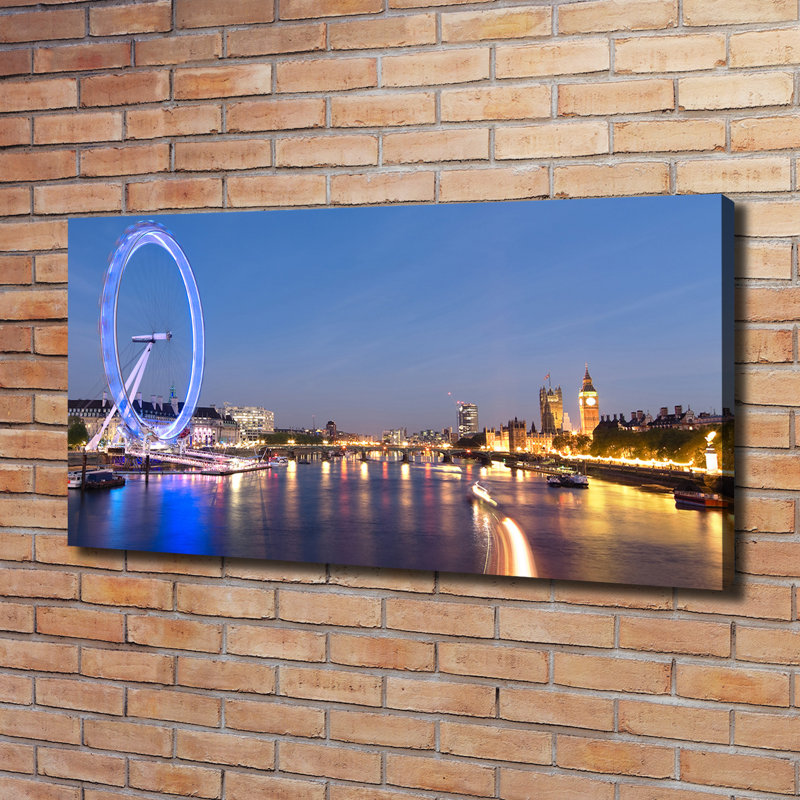 London Eye London - Wrapped Canvas Print