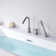 Bathtub Faucet with Handheld Shower, Bath Tub Faucet with Single Handle