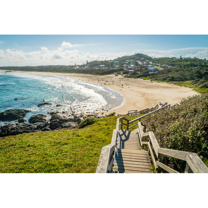 Lighthouse Beach - Wrapped Canvas Print, 61cm H x 91cm W x 3.8cm D