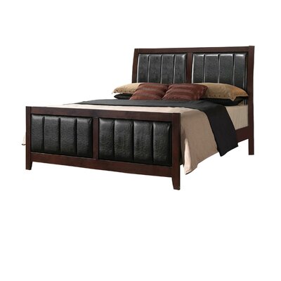 Tabares Leatherette King Upholstered Sleigh Bed -  Alcott Hill®, 5824F45287414866A21E72C90CEFC4D7