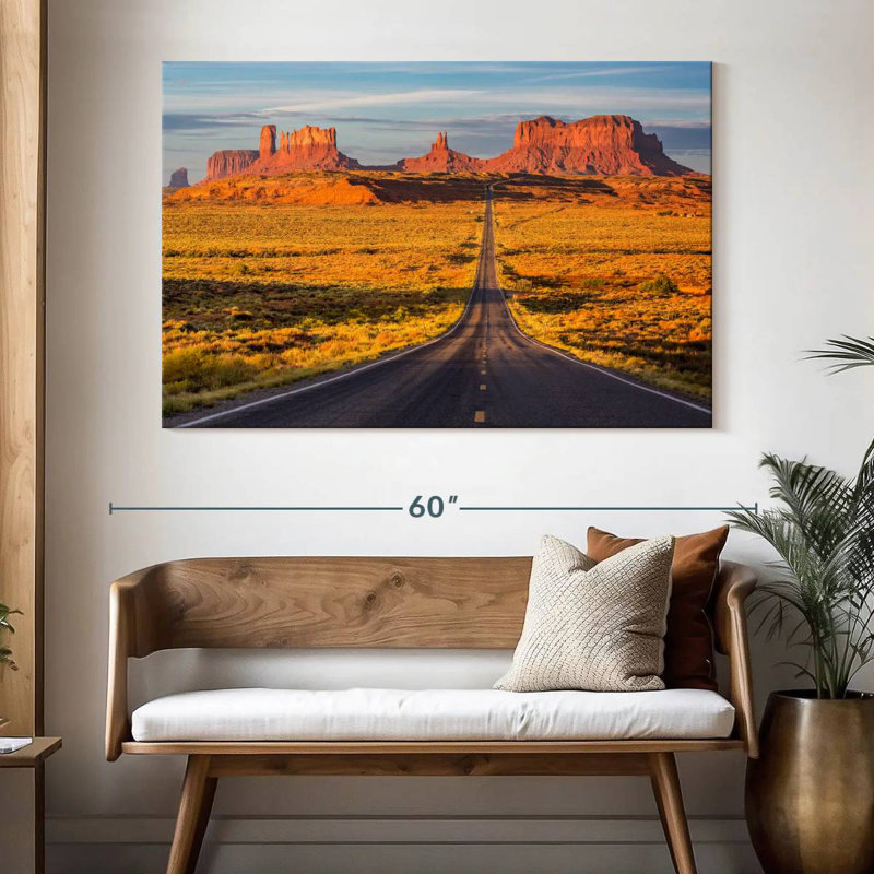 Mehar Monument Valley Open Road, H 34 po x l 51 po