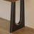 Nut-brown Rectangular Solid Wood+Iron desk-1262718933