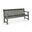 Lexi Solid Wood Pine Outdoor Bench-1010701910-1010701899