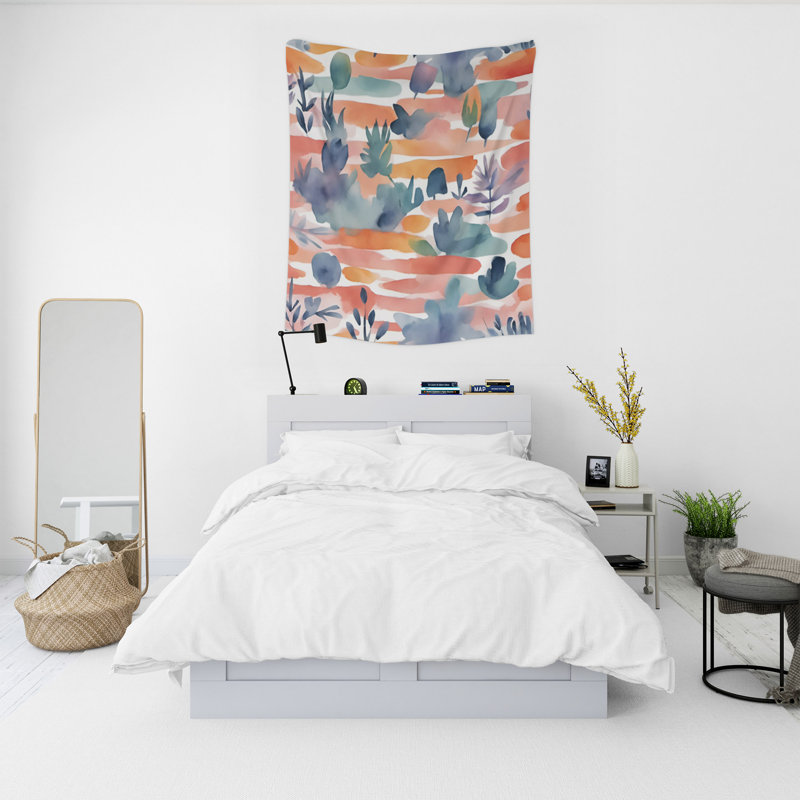 Tapisserie murale, H 88 po x l 104 po